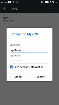 VPN setup